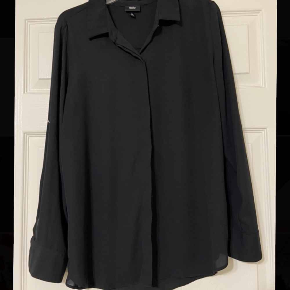 Mossimo Black Blouse
